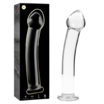Nebula Series By Ibiza - Model 11 Dildo Borosilicate Glass Clear 16 cm -O- 3 cm