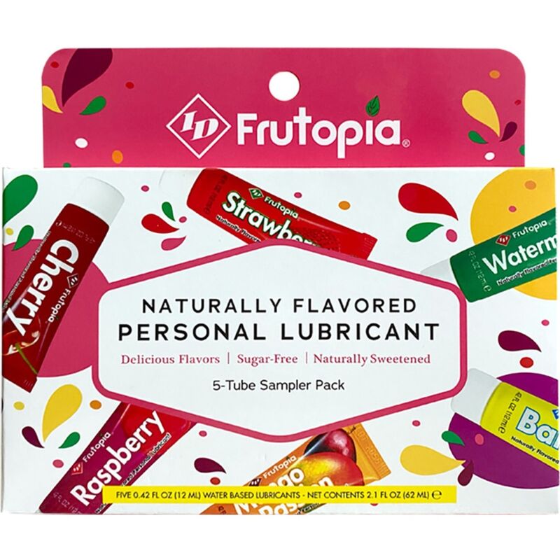 ID Frutopia - Assorted Lubricant 5 Pack 12 ml - Image 3