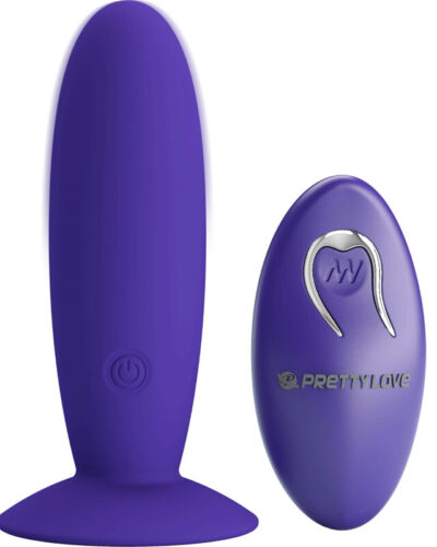 Pretty Love - Youth Plug Anal Vibrator Remote Control Violet