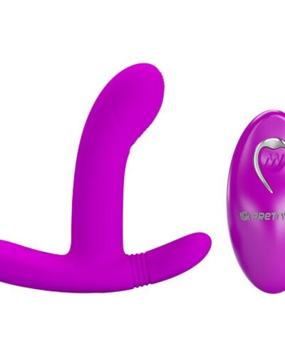 Pretty Love - Geri Clitoris Massager Pink Remote Control