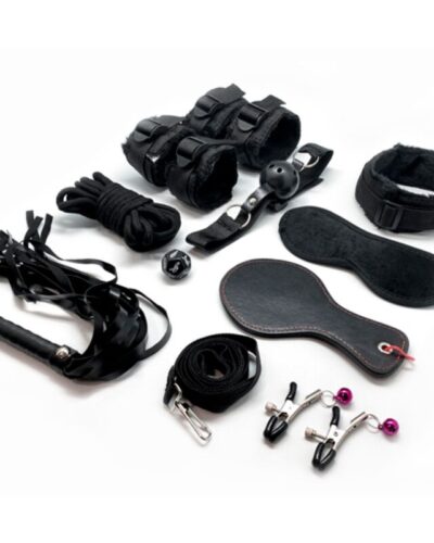 Alive - Fury Kit 10 Pieces BDSM Black
