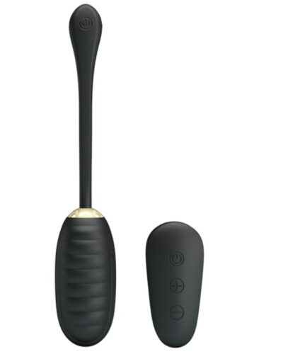 Pretty Love - Doreen Luxury Rechargeable Vibrating Egg Black Remote Control