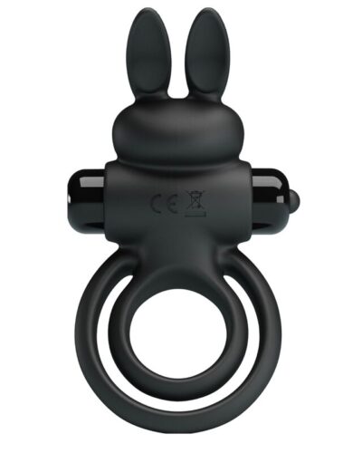 Pretty Love - Vibrator III Rabbit Ring For Black Penis