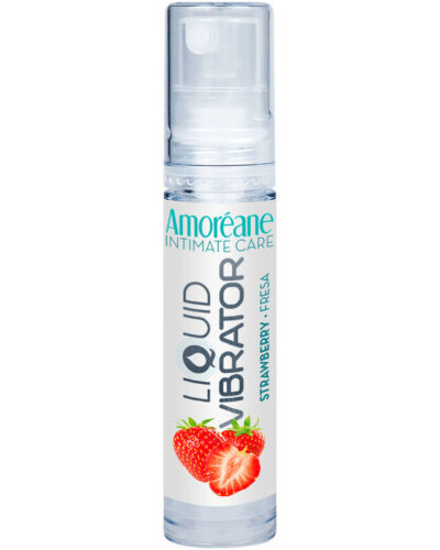 Amoreane - Vibrating Liquid Strawberry 10 ml