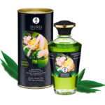 Shunga - Organic Green Tea Heat Effect Massage Oil 100 ml