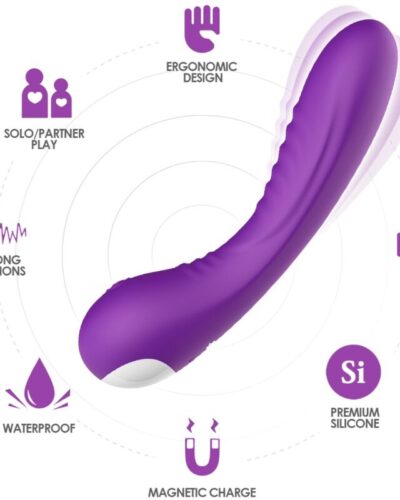 Armony - Legend Vibrator Silicone Purple