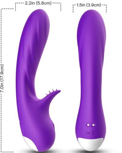 Armony - Romance Vibrator with Stimulator Purple