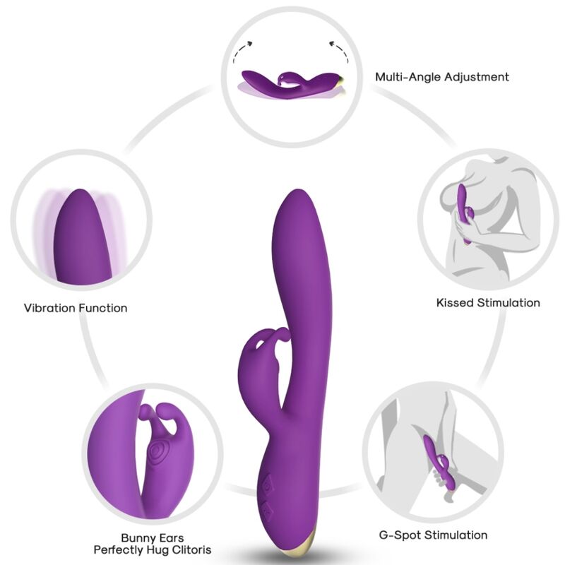 Armony - Bonnie Vibrator Rabbit Purple - Image 2