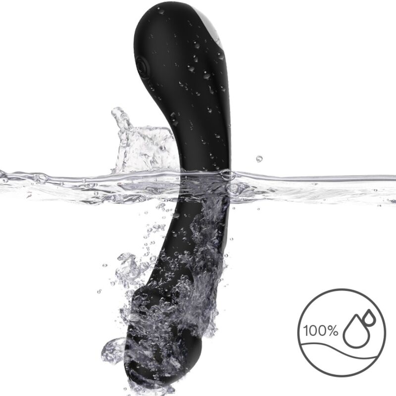 Armony - Dildo Vibrator G-Spot Silicone Black - Image 4