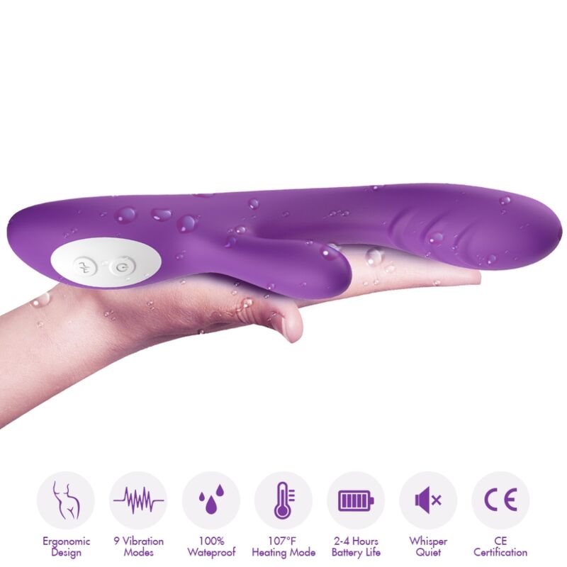 Armony - Spark Vibrator Heat Effect Purple - Image 2