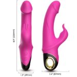 Armony - Meteror Dildo Vibrator Rabbit Rotator Fuchsia