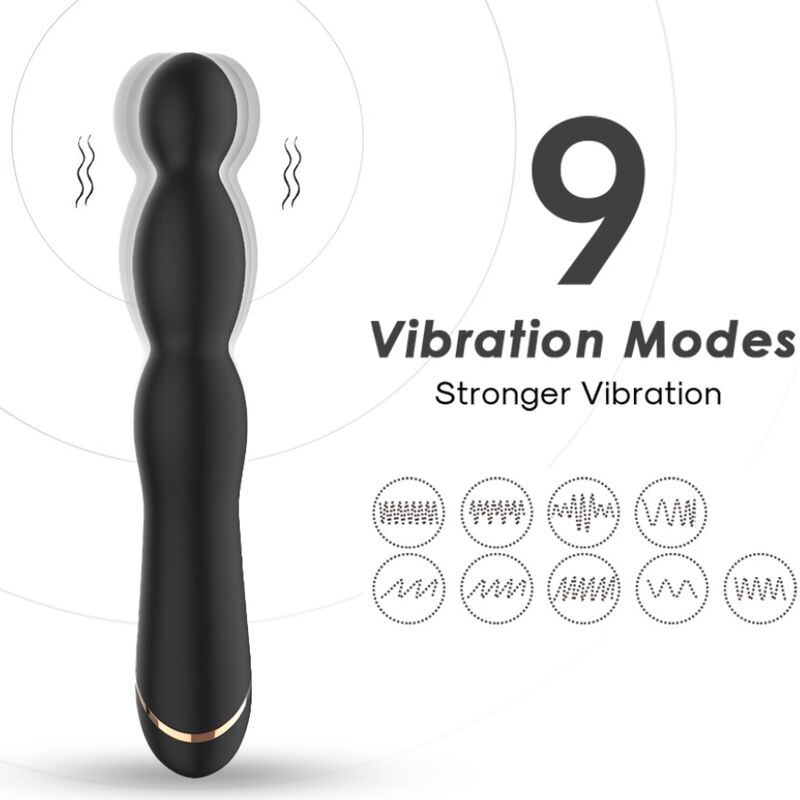 Armony - Bambu Vibrator Adjustable Black - Image 2