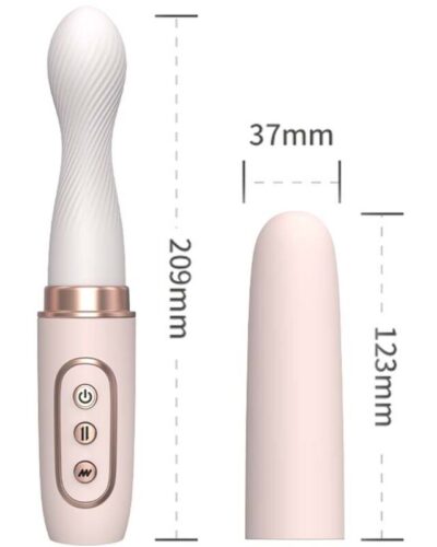 Armony - Vibrator Rotator Automatic Telescopic Machine Yellow