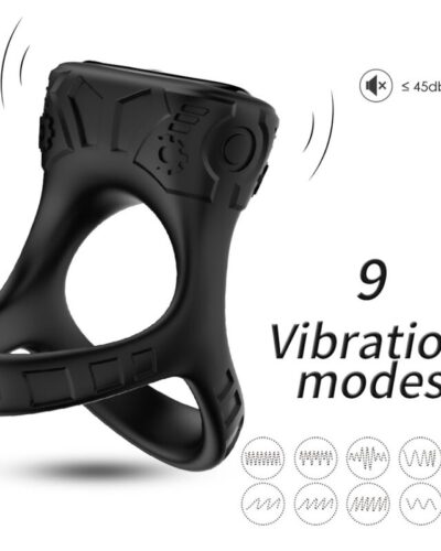 Armony - Ring Vibrator Multiposition Black