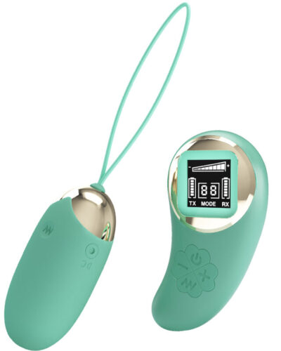 Pretty Love - Green Remote Control Vibrating Egg Mine