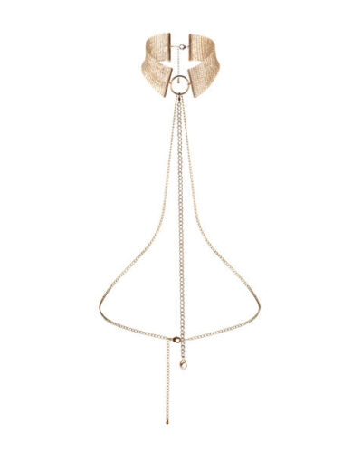Bijoux - Désir Métallique Golden Metallic Necklace