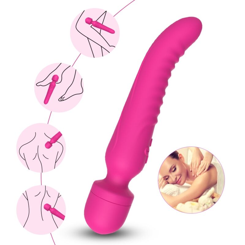 Armony - Mission Massager Vibrator Heat Effect Fuchsia - Image 2