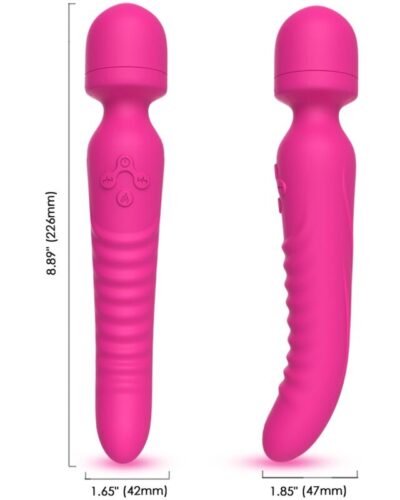 Armony - Mission Massager Vibrator Heat Effect Fuchsia