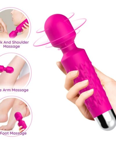 Armony - Postman Massager Vibrator Super Flexible Head Fuchsia