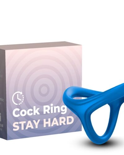 Armony - Tresor Double Silicone Ring Blue
