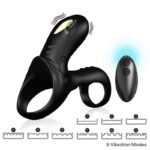 Armony - Ranger Double Vibrator Ring For Couples Black