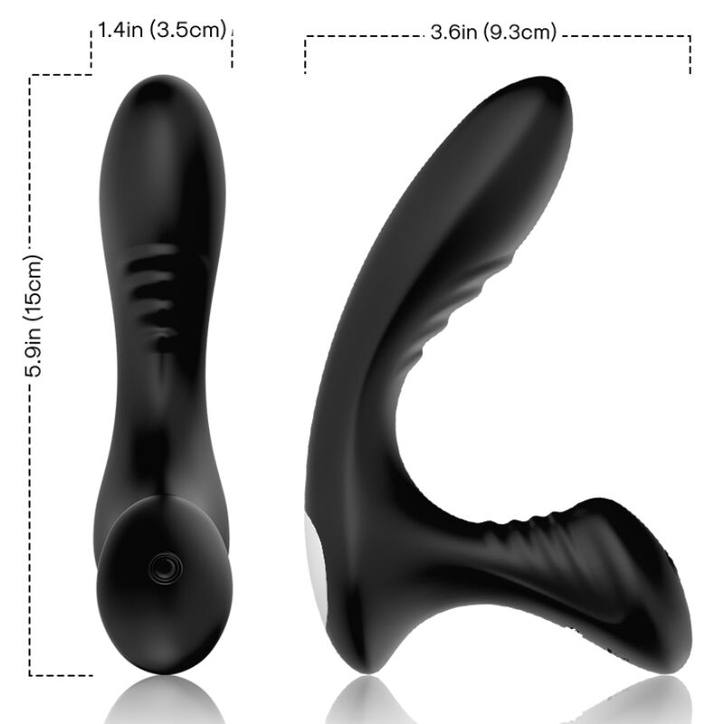 Armony - Storm Vibrator Anal Prostate Plug Remote Control Black - Image 2