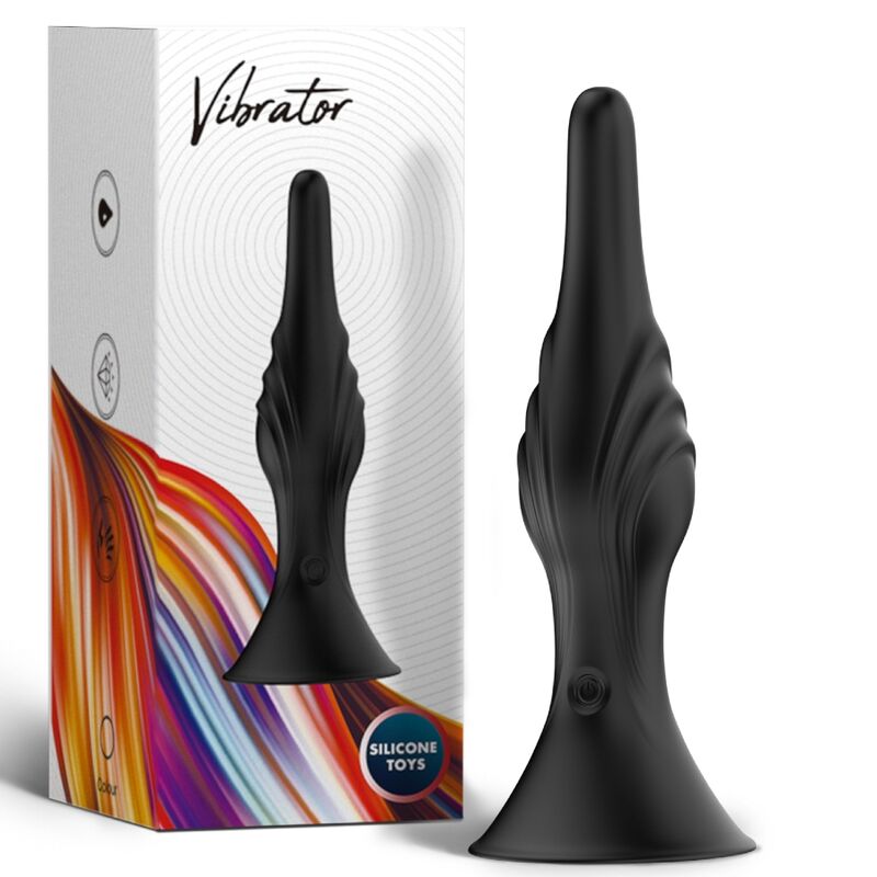Armony - Vibrator Anal Plug Remote Control Black - Image 4