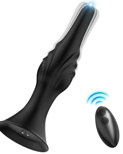 Armony - Vibrator Anal Plug Remote Control Black