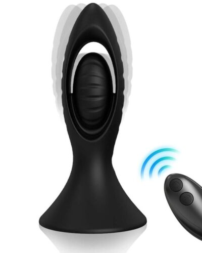 Armony - Vibrator Anal Plug Silicone Black