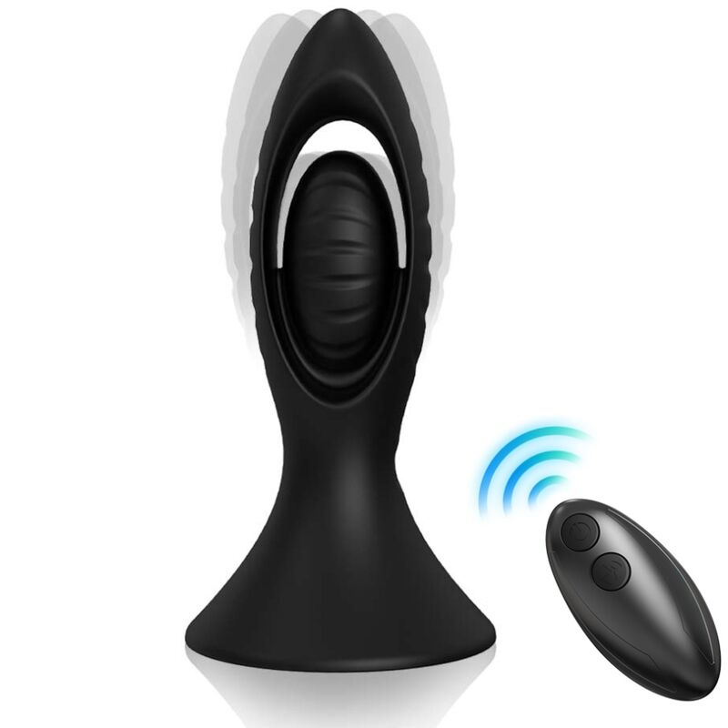 Armony - Vibrator Anal Plug Silicone Black