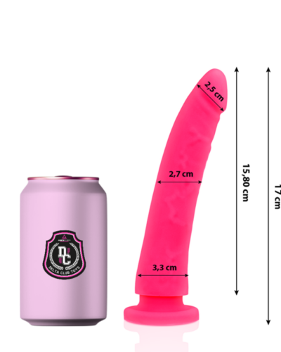 Delta Club - Toys Pink Dildo Medical Silicone 17 cm -O- 3 cm