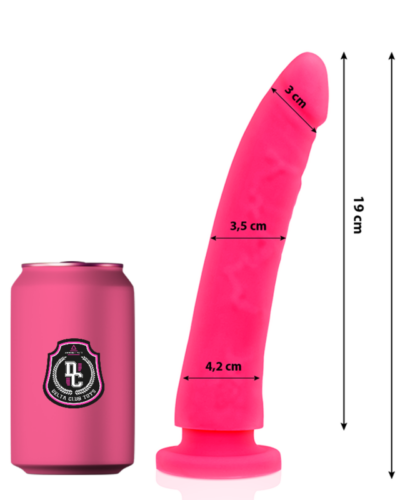 Delta Club - Toys Pink Dildo Medical Silicone 20 cm -O- 4 cm