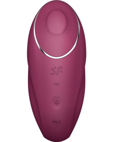 Satisfyer - Tap Climax 1 Lay-On Vibrator Red