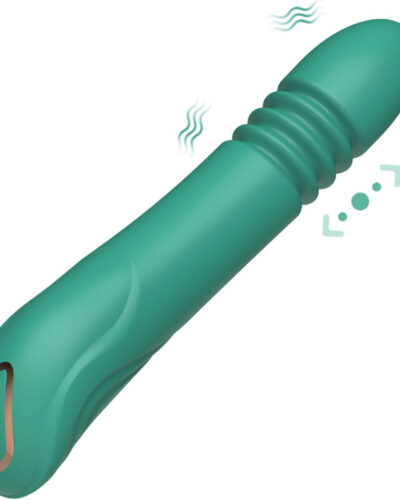 Armony - Green G-Spot Vibrator  Thrusting