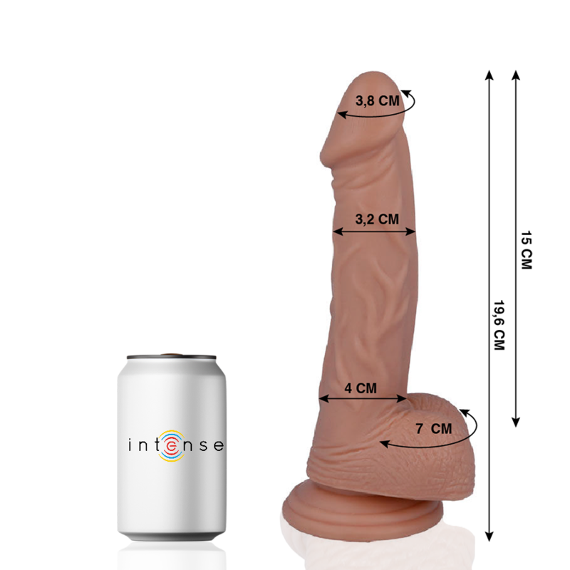 Mr Intense - 16 Realistic Cock 19.6 cm -O- 3.2 cm - Image 2