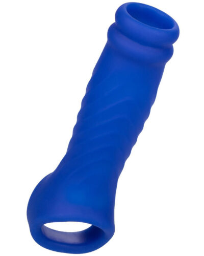 Calexotics - Admiral Wave Penis Cover Liquid Silicone Blue
