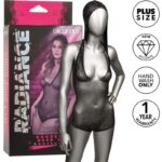Calexotics - Radiance Hooded Deep V Bodysuit Plus Size