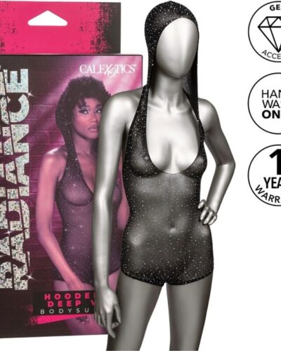 Calexotics - Radiance Hooded Deep V Bodysuit
