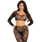 Leg Avenue - Short Top  Tights Set