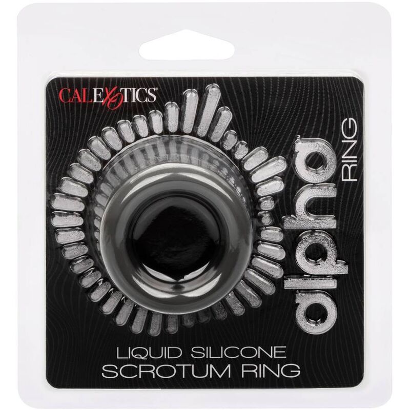Calexotics - Alpha Scrotum Stretching Ring Black - Image 2