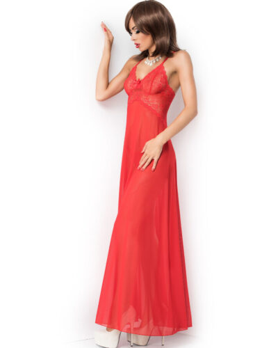 Chilirose - Cr 3883 Babydoll Long Red S/M