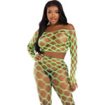 Leg Avenue - Top  Leggins Hardcore Green