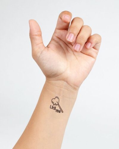 Secret Play - Set Of 10 Candy Collection Temporary Tattoos