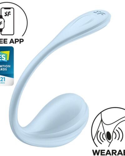 Satisfyer - Smooth Petal G-Point Stimulator Sky Blue Free App