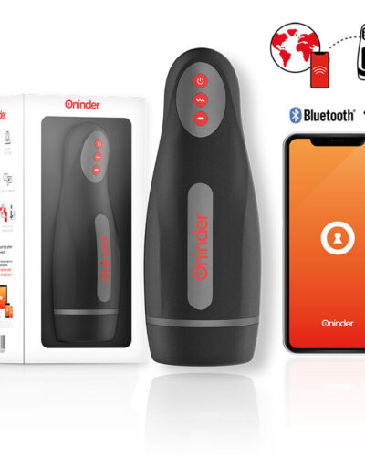 Oninder - Seoul Rechargeable Male Masturbator 10 Speed - Free App