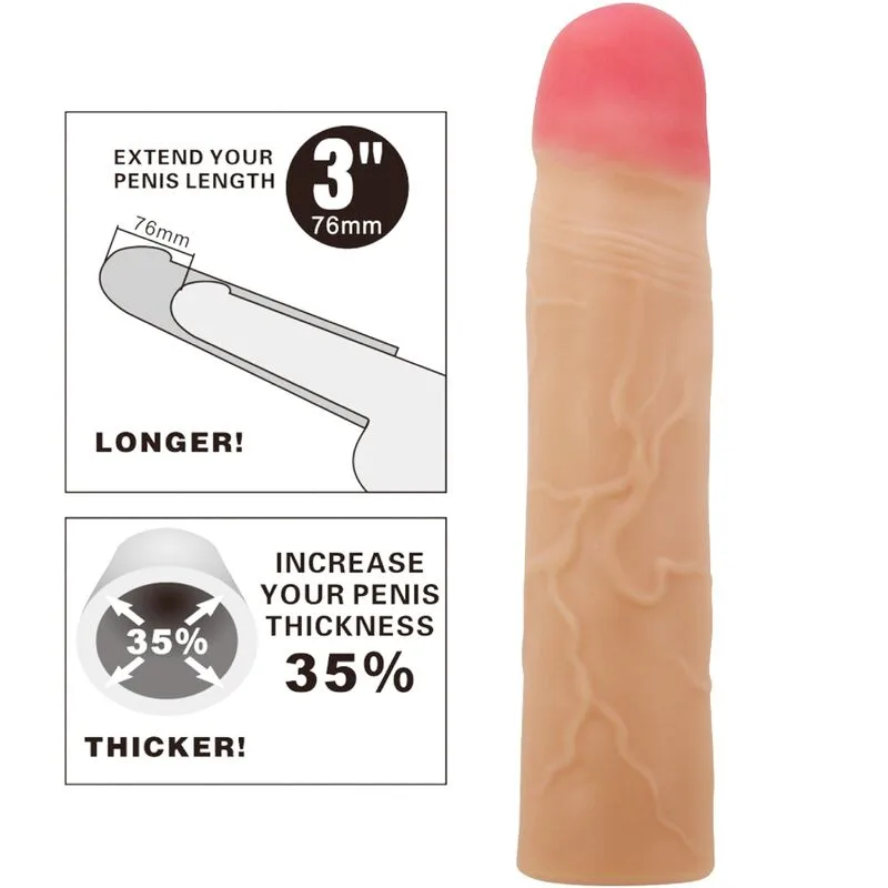 Pretty Love - Kylian Penis Extender Cover Flesh - Image 5