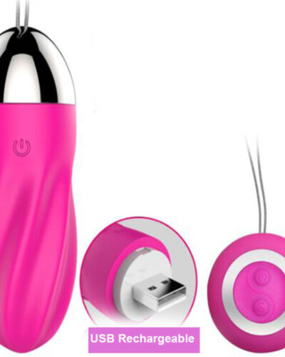 Armony - Sweety Spiral Vibrating Egg Remote Control Pink