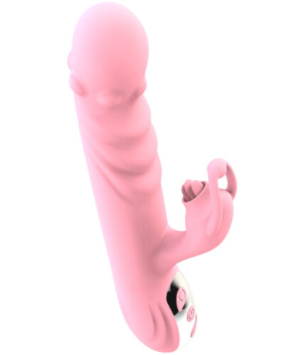 Armony - Fully Tongue Vibrator with Stimulating Tongue Pink Heat Effect