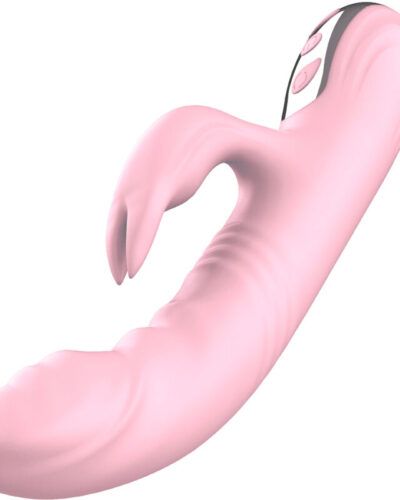 Armony - Fully Finger Rabbit Vibrator Pink Heat Effect