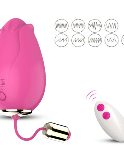 Armony - Mandala Egg Vibrator G-Spot Remote Control Fuchsia